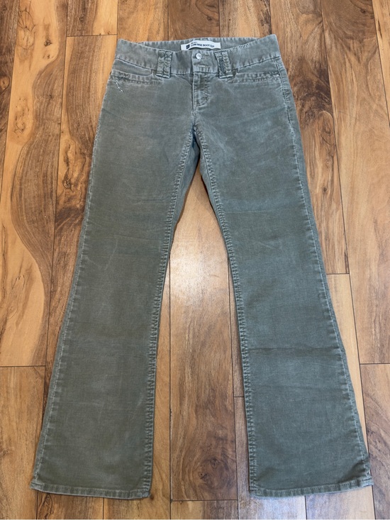 GAP Denim - Vintage Gap Curvy Low Rise Bootcut Corduroy Pants Sage Green Size 6R Y2K 90s